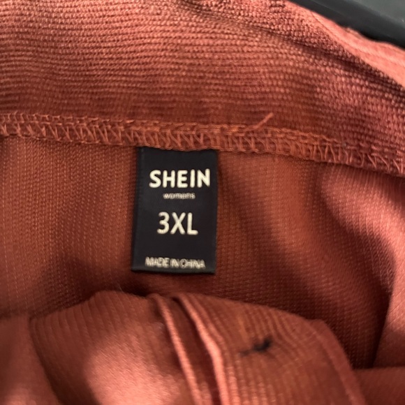 Shein Corduroy Style Button Down Circle Skirt Size 3XL - Picture 3 of 5